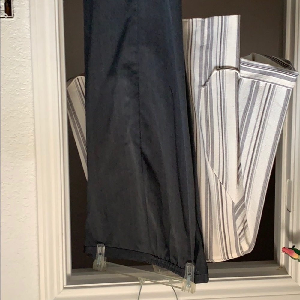 Gray pinstripes